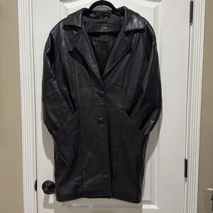 Leather Car Coat - price improvement!